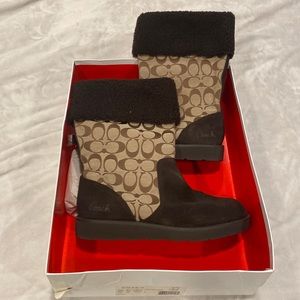 Coach brand new boots